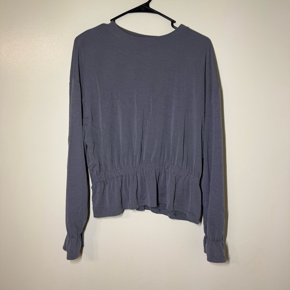 a new day Tops - A New Day Women's Long Sleeve Gray Top